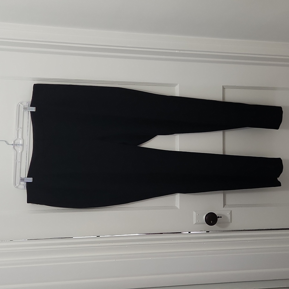 Chico's Elegant Black Straight Leg Pants